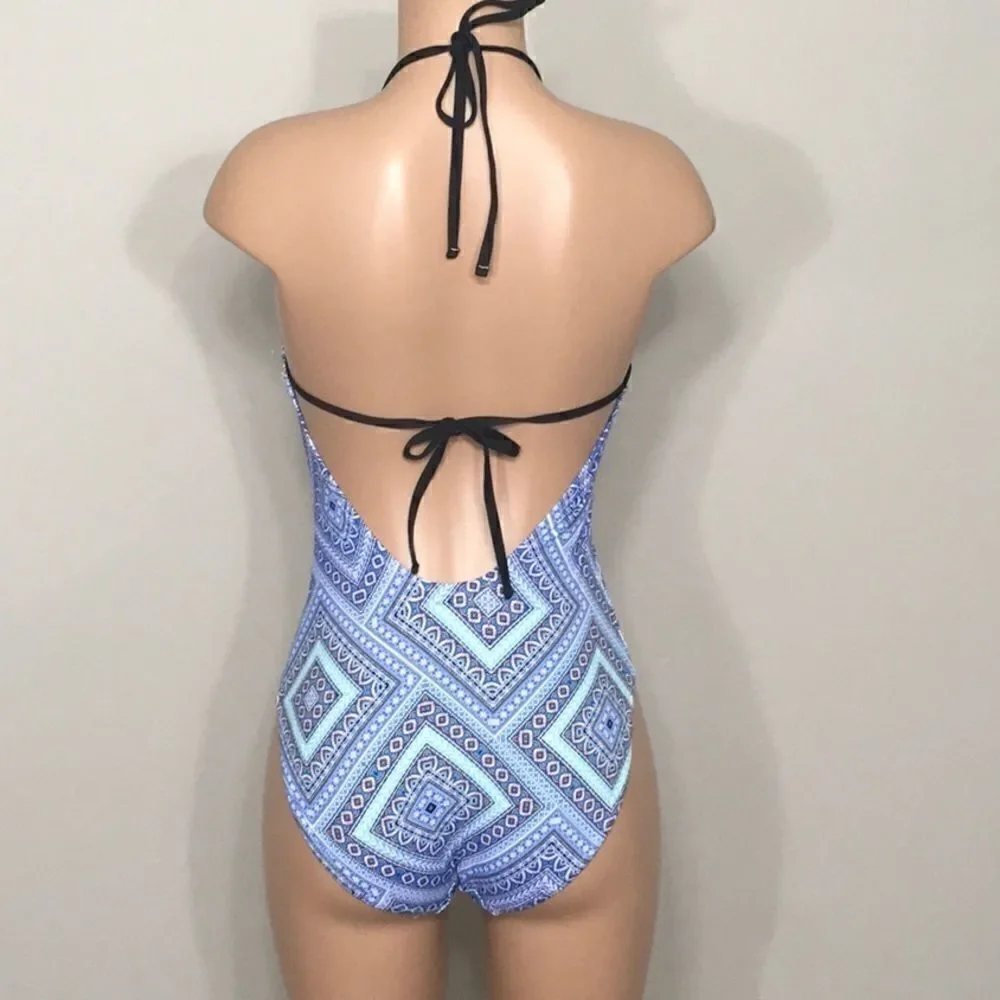 Leilani plunge swimsuit. NWOT